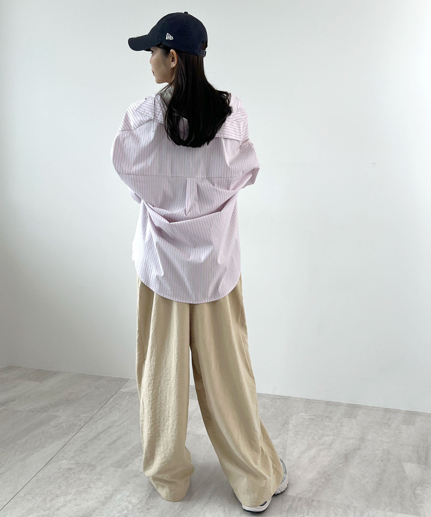 フューティアランド Futier Land ピーチ起毛タックサロペット （ベージュ） ベージュ