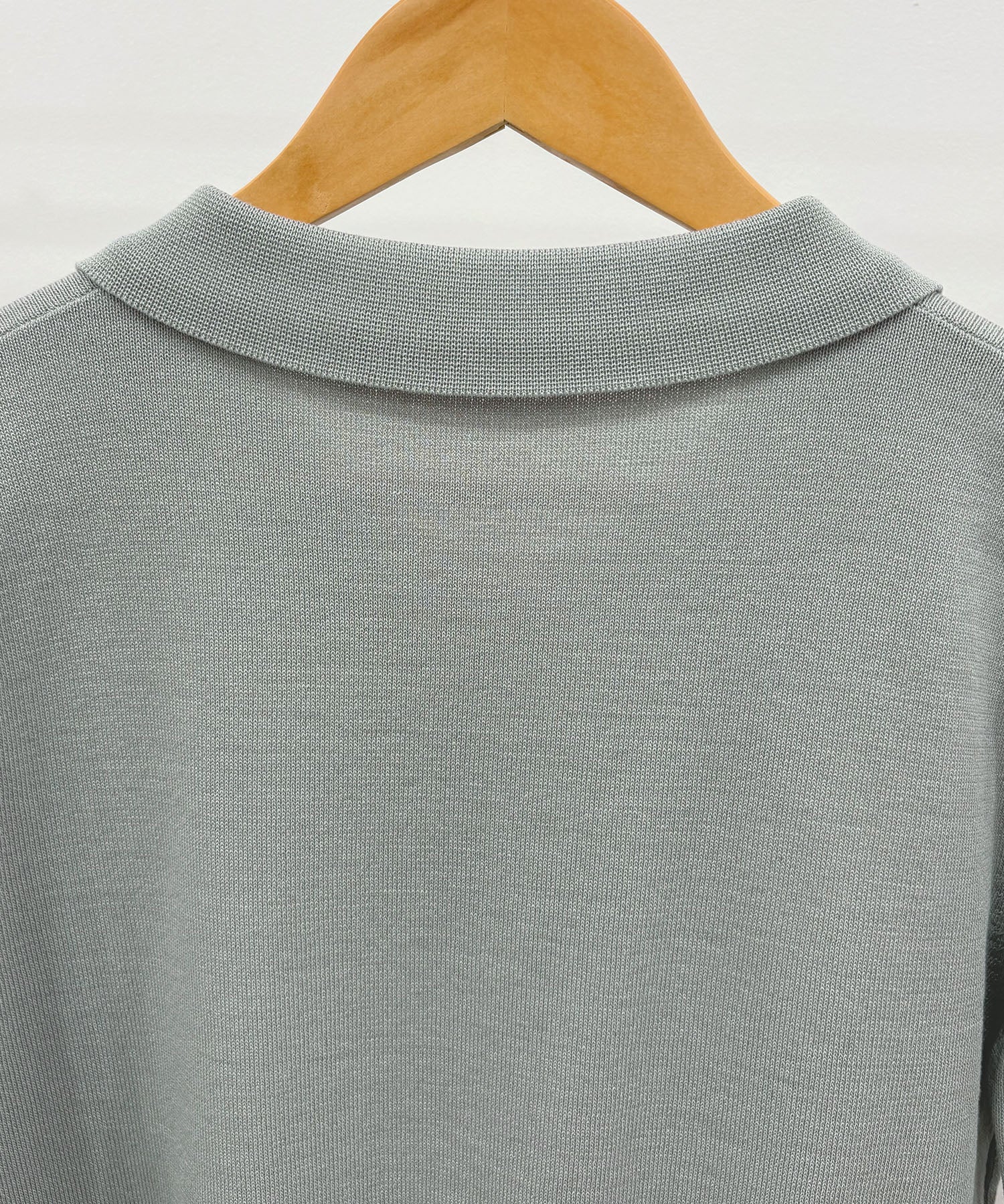 フューティアランド Futier Land ポケット付きポロニット （グレー） グレー