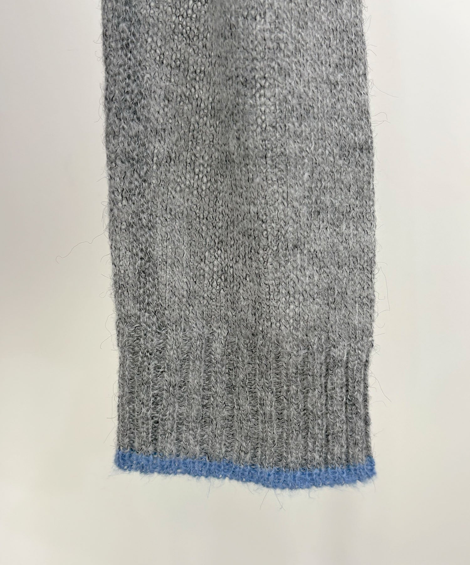 フューティアランド Futier Land 配色シアーニットカーディガン （ネイビー） ネイビー