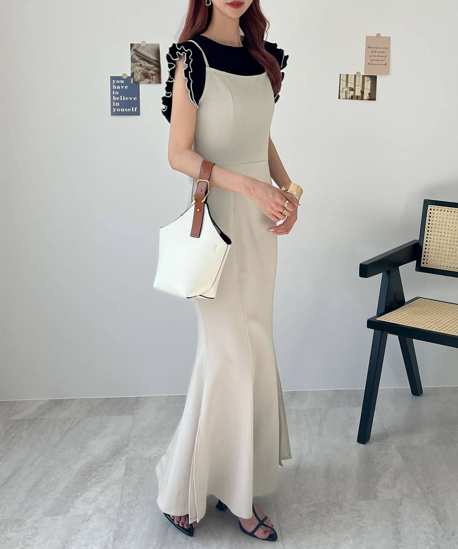 フューティアランド Futier Land マーメイドキャミワンピース （アイボリー） アイボリー