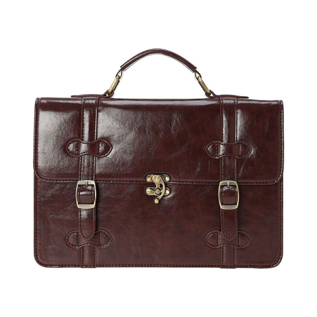 フィント F i.n.t ミニサッチェルショルダーバッグ （BROWN） BROWN