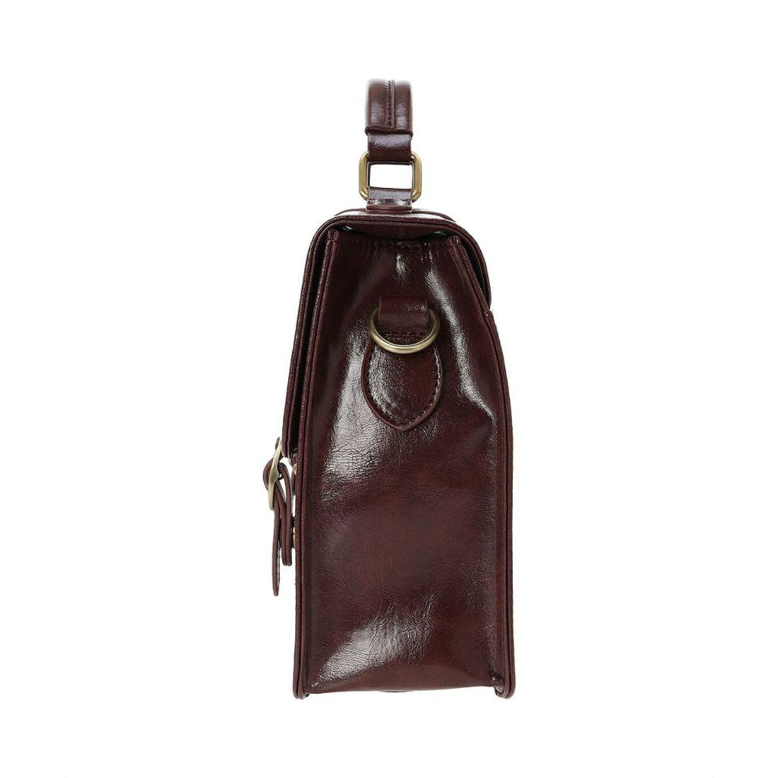 フィント F i.n.t ミニサッチェルショルダーバッグ （BROWN） BROWN