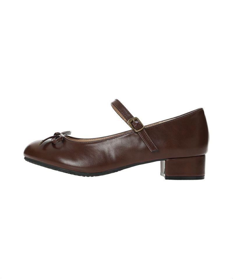 フィント F i.n.t 【サイズ展開あり】ストラップ付きリボンバレエシューズ （BLACK） BLACK