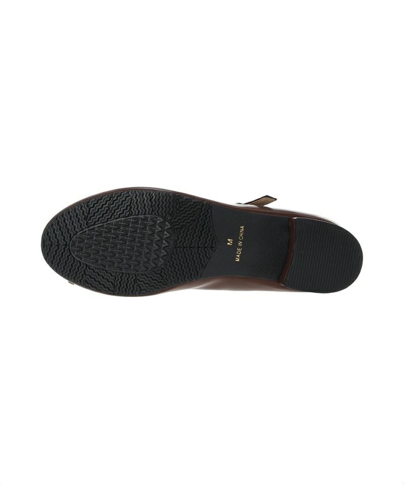 フィント F i.n.t 【サイズ展開あり】ストラップ付きリボンバレエシューズ （BLACK） BLACK