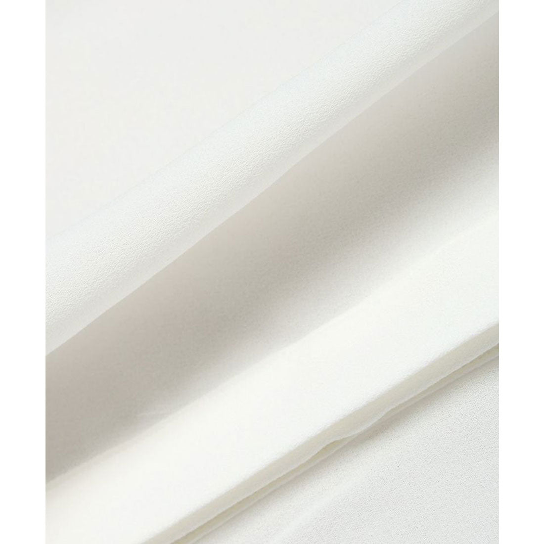 フィント F i.n.t ピンタックヨークリボン付きシャツ【洗える】 （OFF×BK） OFF×BK