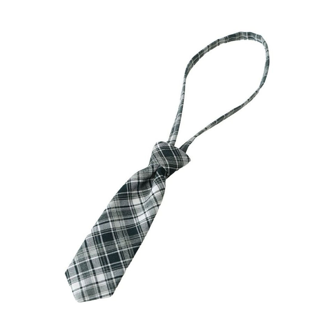 フィント F i.n.t 【洗える/吸水速乾】チェックネクタイ付きクレリックポロシャツ （MINT×YE） MINT