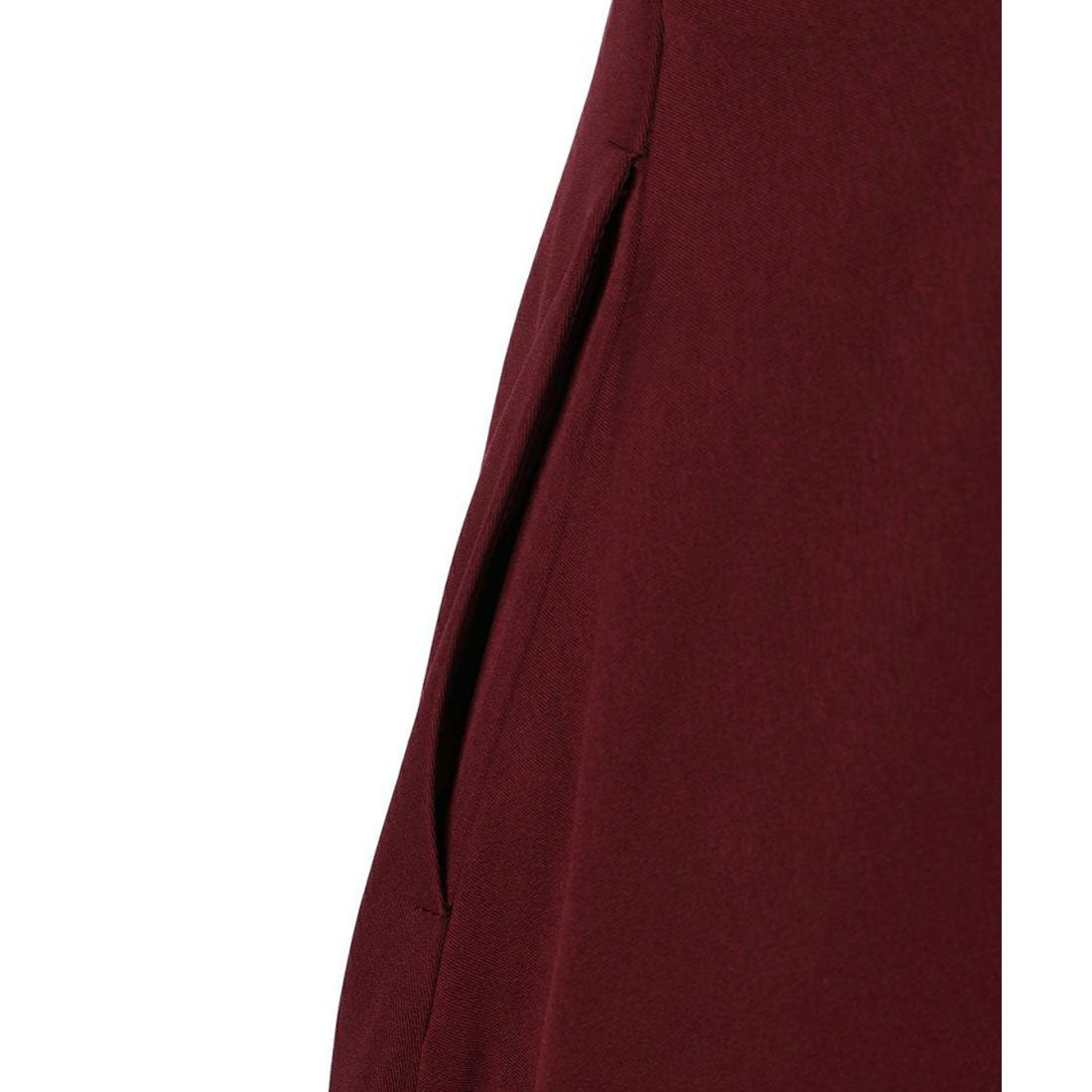 フィント F i.n.t チェーンビット使いディープVネックジャンパースカート （BORDEAUX） BORDEAUX