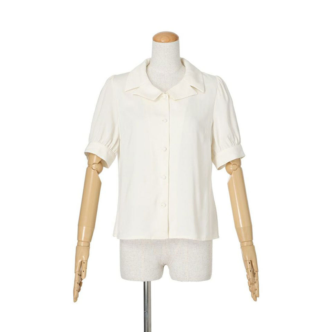 フィント F i.n.t 【洗える】スカーフタイ付き変形衿ブラウス （L/BEIGE） L/BEIGE