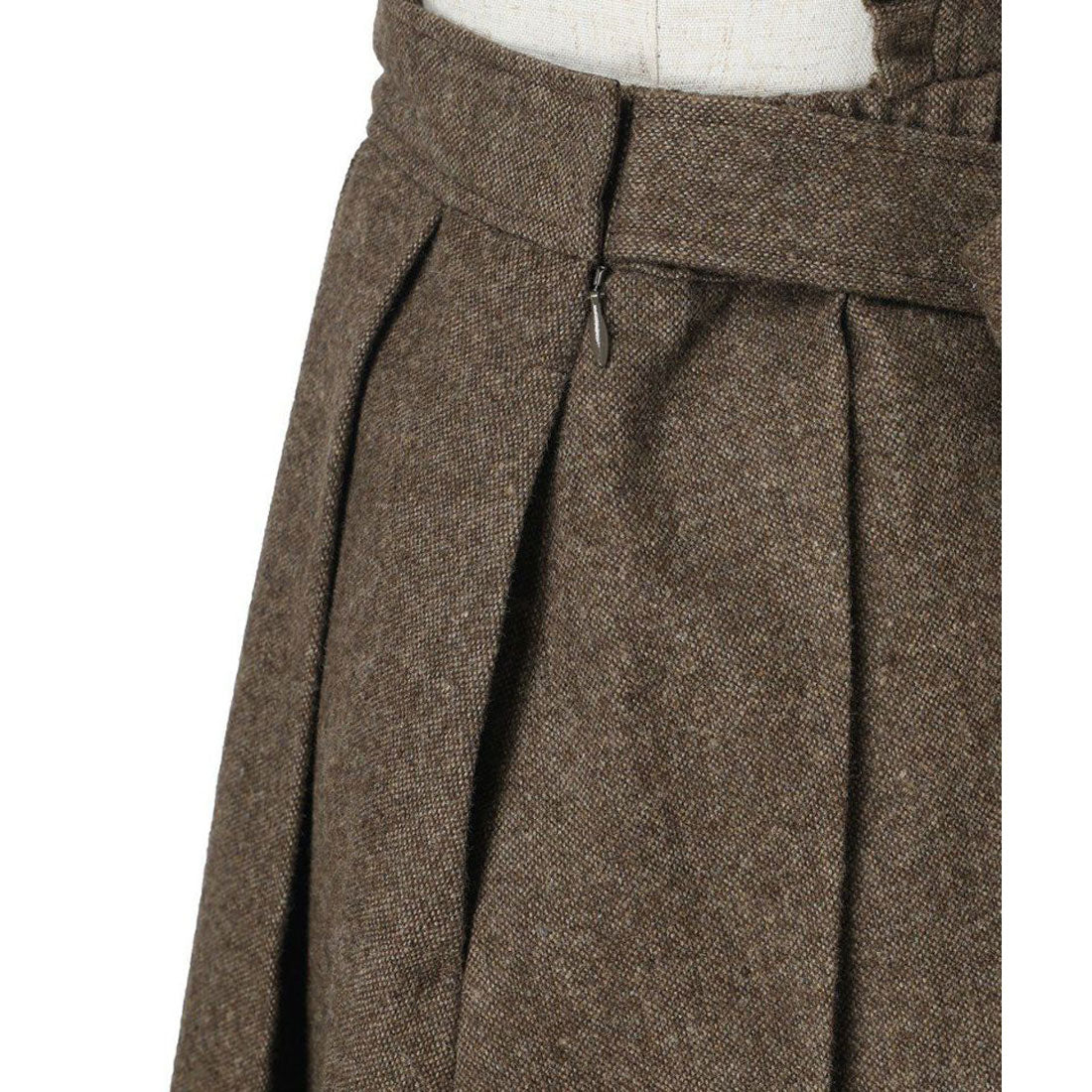 フィント F i.n.t 【洗える・2WAY】バックリボン2wayエプロンジャンパースカート （BROWN） BROWN
