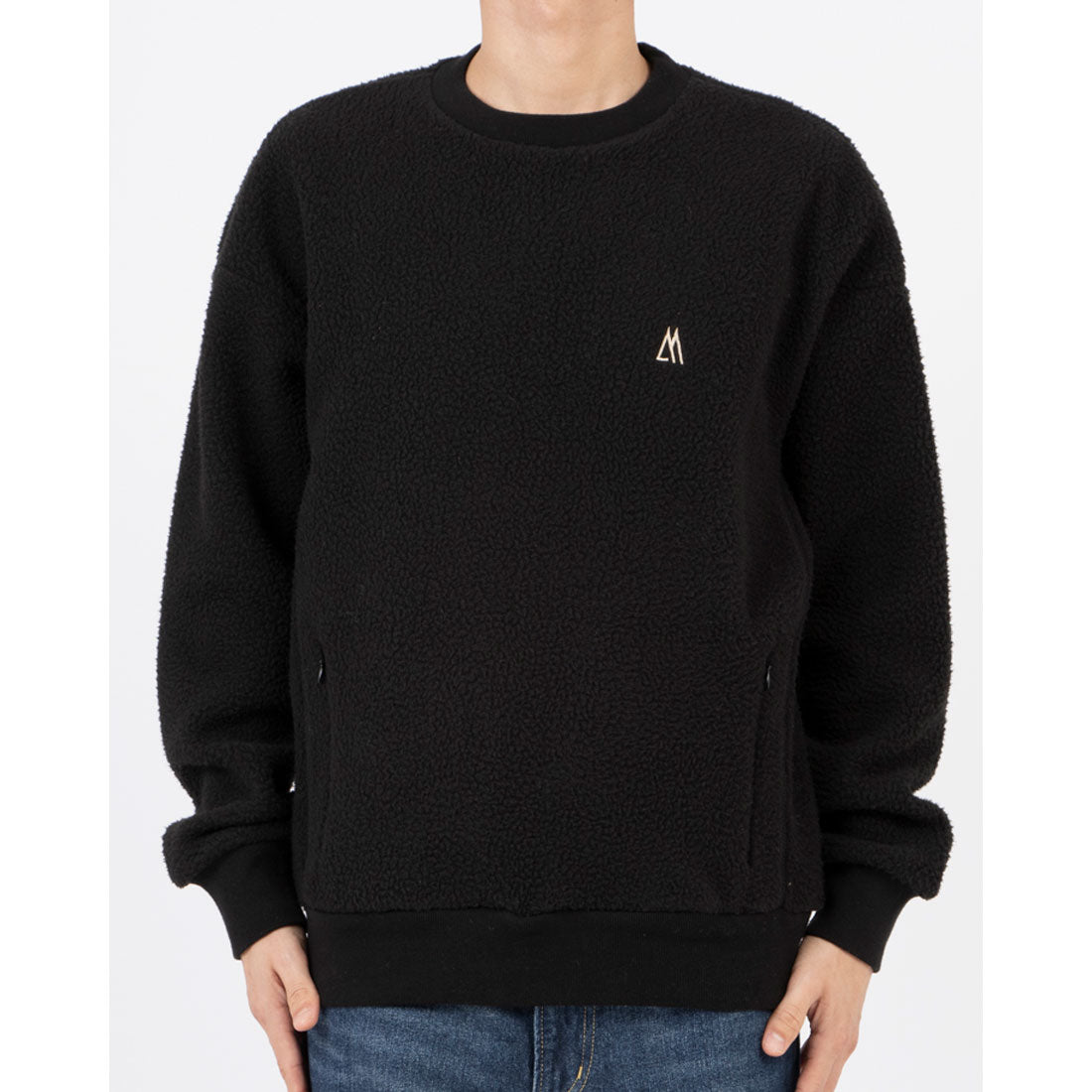 フォレストマウンテニアリング Forrest Mountaineering 【Forrest Mountaineering/フォレスト マウンテニアリング】ボアプルオーバー （BLACK） BLACK