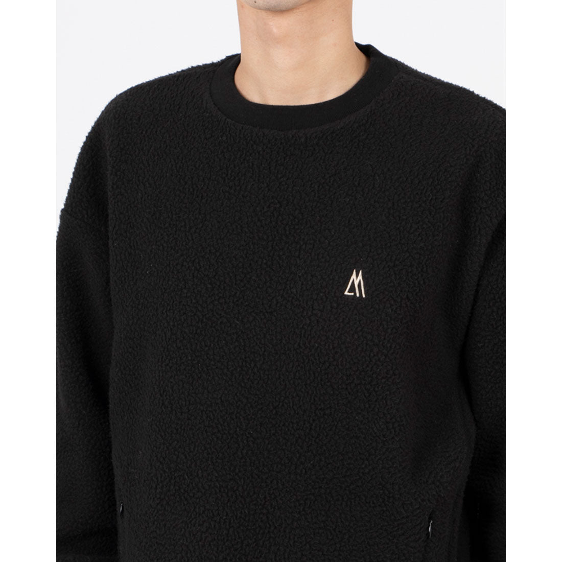 フォレストマウンテニアリング Forrest Mountaineering 【Forrest Mountaineering/フォレスト マウンテニアリング】ボアプルオーバー （BLACK） BLACK