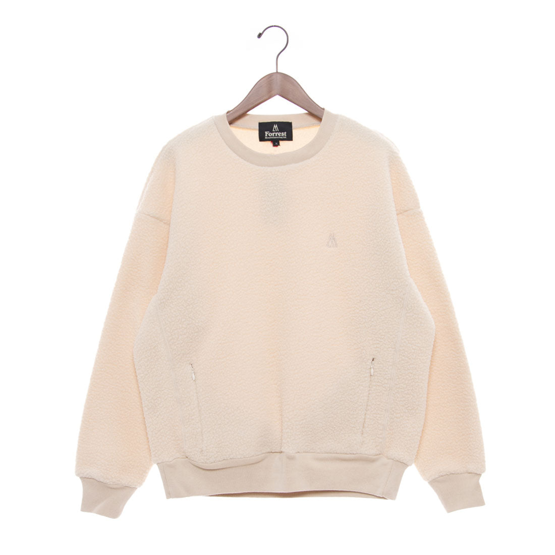 フォレストマウンテニアリング Forrest Mountaineering 【Forrest Mountaineering/フォレスト マウンテニアリング】ボアプルオーバー （IVORY） IVORY