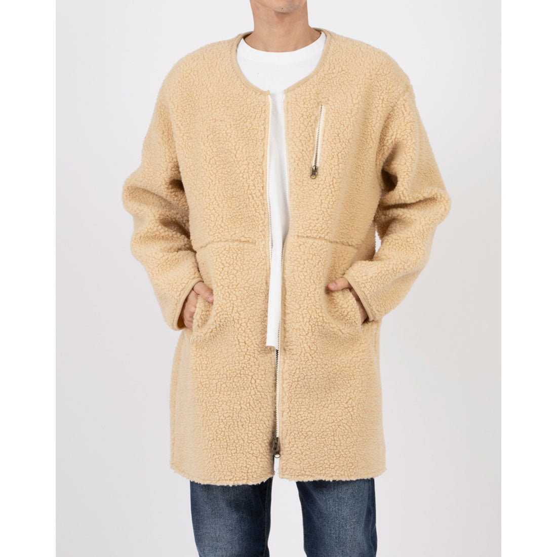 フォレストマウンテニアリング Forrest Mountaineering 【Forrest Mountaineering/フォレスト マウンテニアリング】ボアブルゾン （IVORY） IVORY
