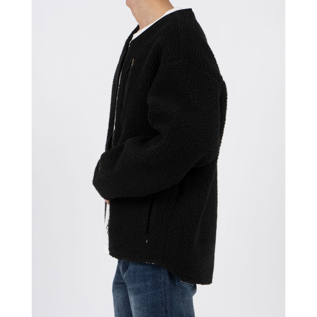 フォレストマウンテニアリング Forrest Mountaineering 【Forrest Mountaineering/フォレスト マウンテニアリング】ボアブルゾン （BLACK） BLACK