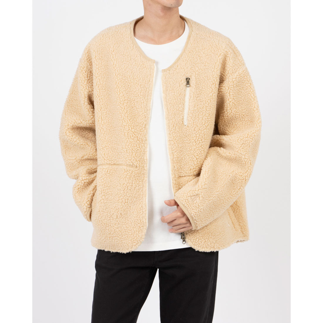 フォレストマウンテニアリング Forrest Mountaineering 【Forrest Mountaineering/フォレスト マウンテニアリング】ボアブルゾン （IVORY） IVORY