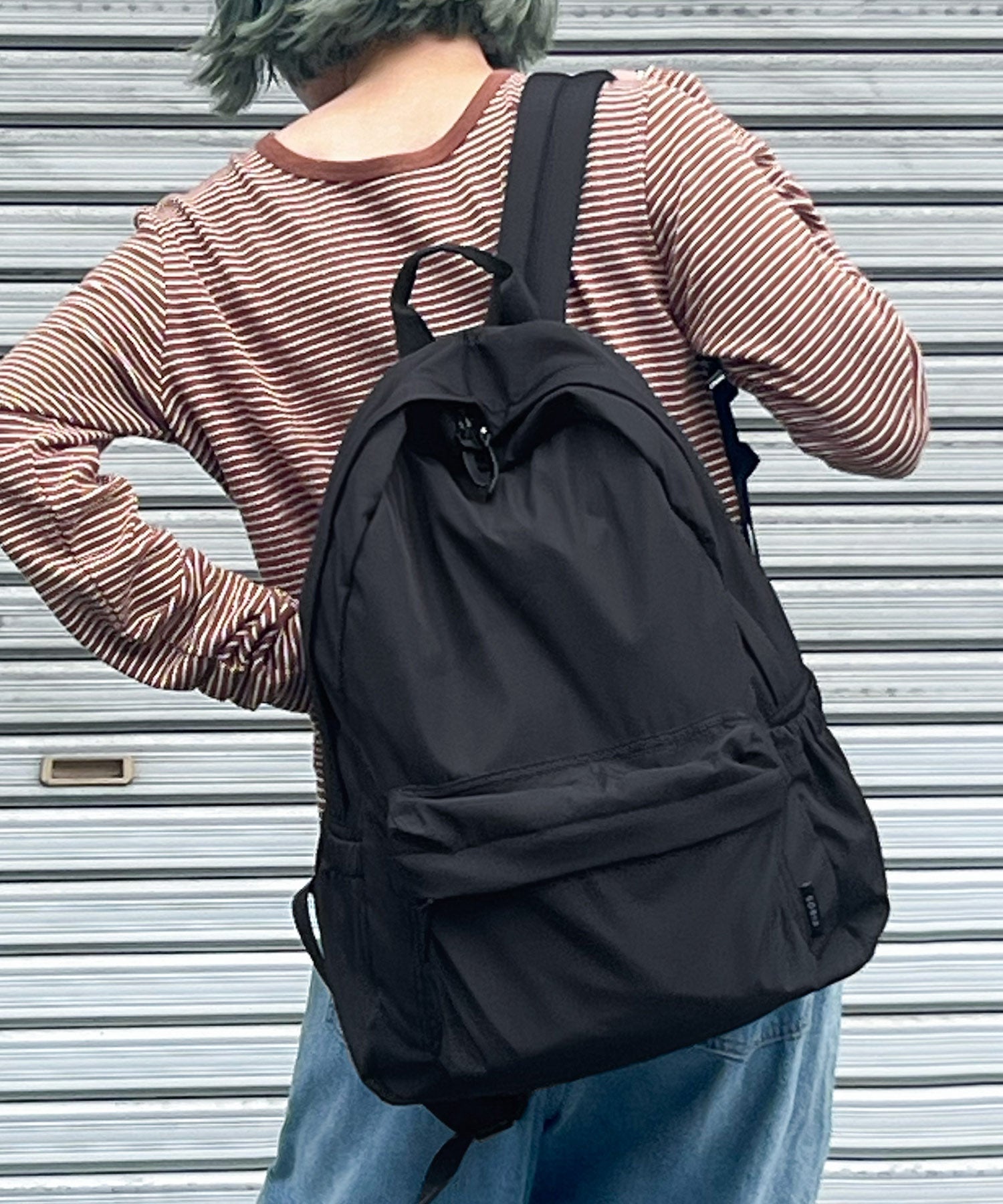 ファッションレター Fashion Letter 撥水加工 マザーズバッグリュック （ブラック） ブラック