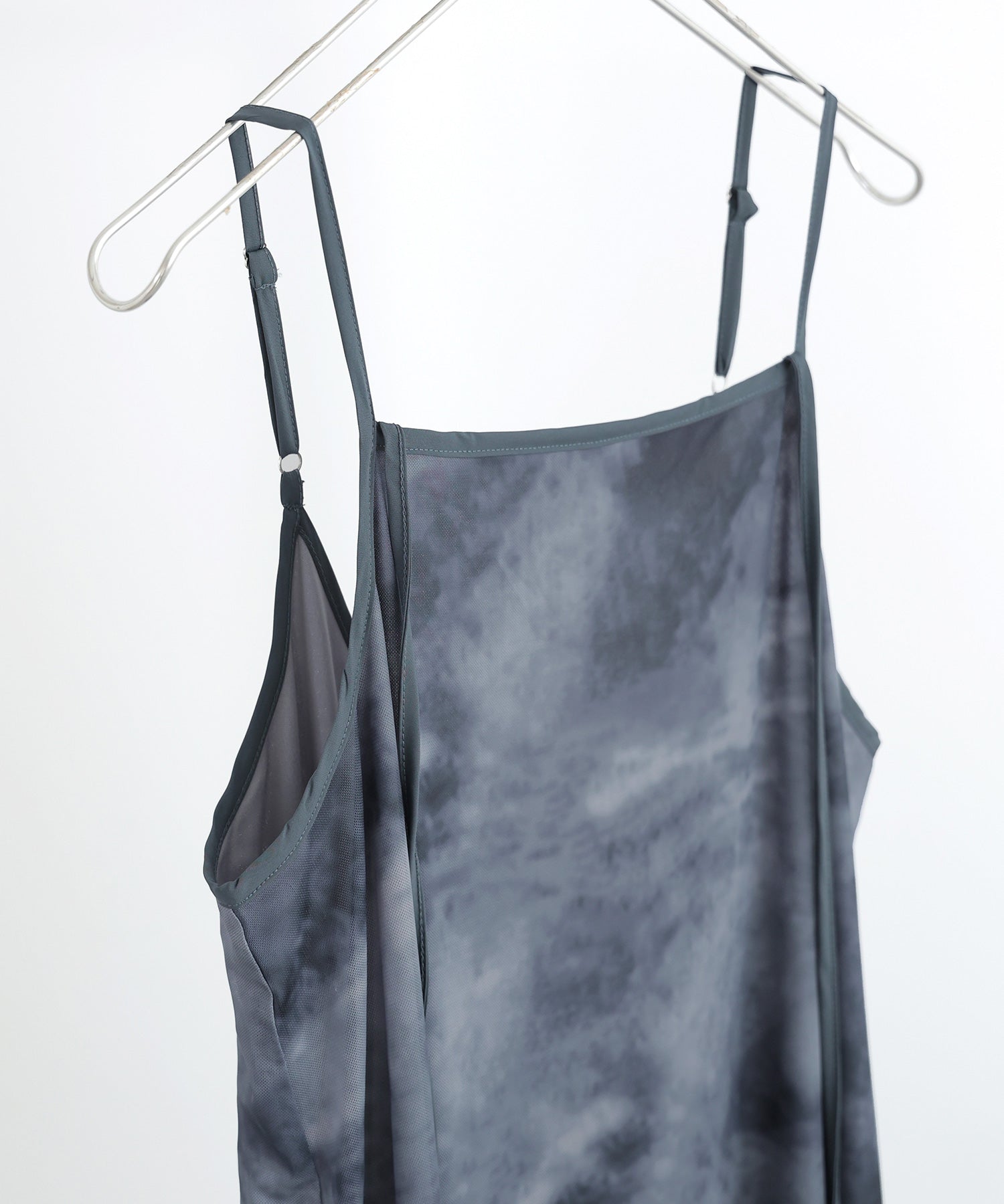 ファッションレター Fashion Letter パワーネット 2wayマーブル柄キャミワンピース （ブルー） ブルー