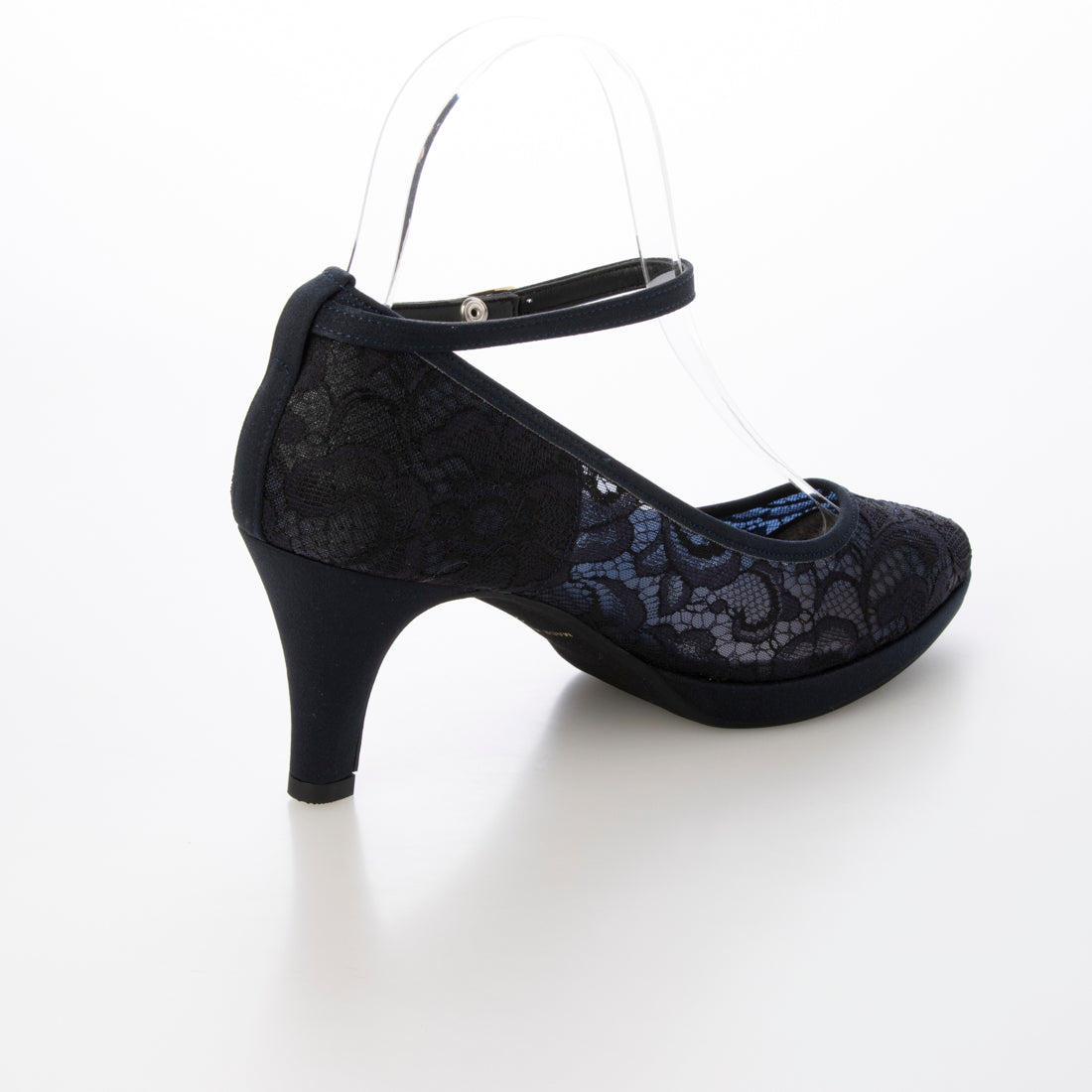 Feeling of Yui Ankle Strap Lace Pumps