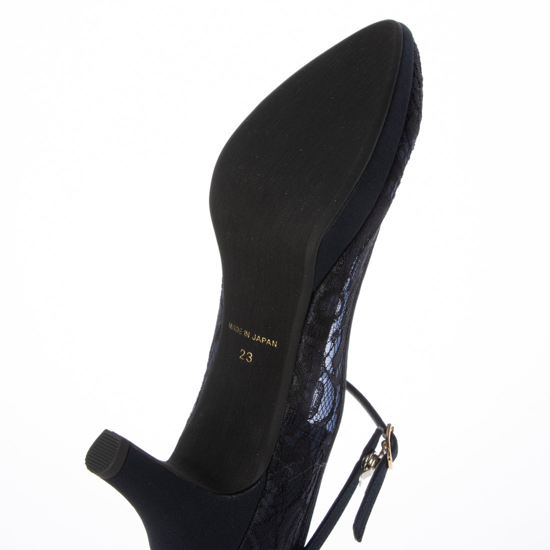 Feeling of Yui Ankle Strap Lace Pumps