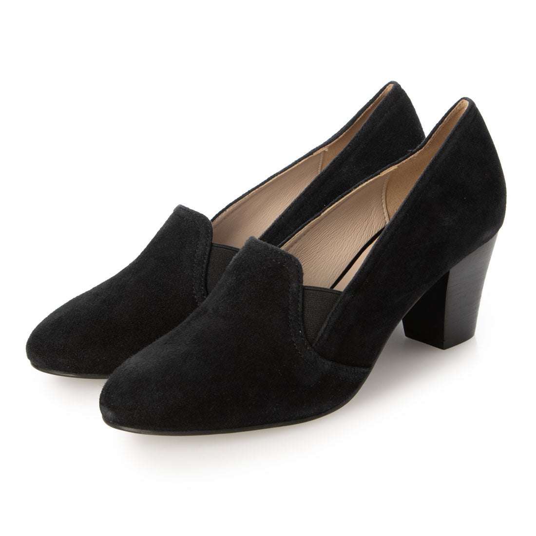 ファデマキスコ fadema KISCO スエードプレーンパンプス （BLK） BLK