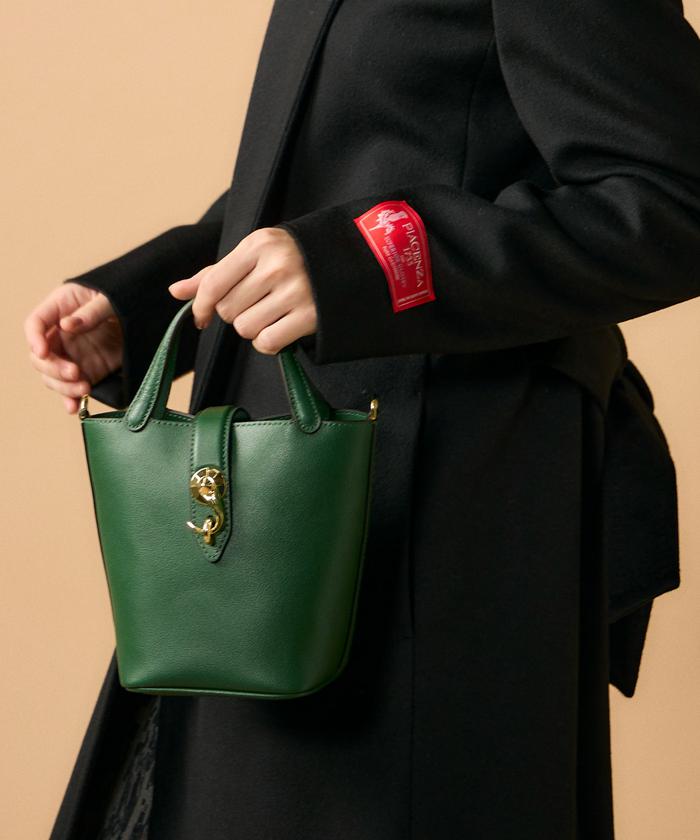 フェイバリット スキナモノ FAVORITE SUKINAMONO GLINDA BAG SMALL ハンドバッグ《DELLEST》 （グリーン） グリーン