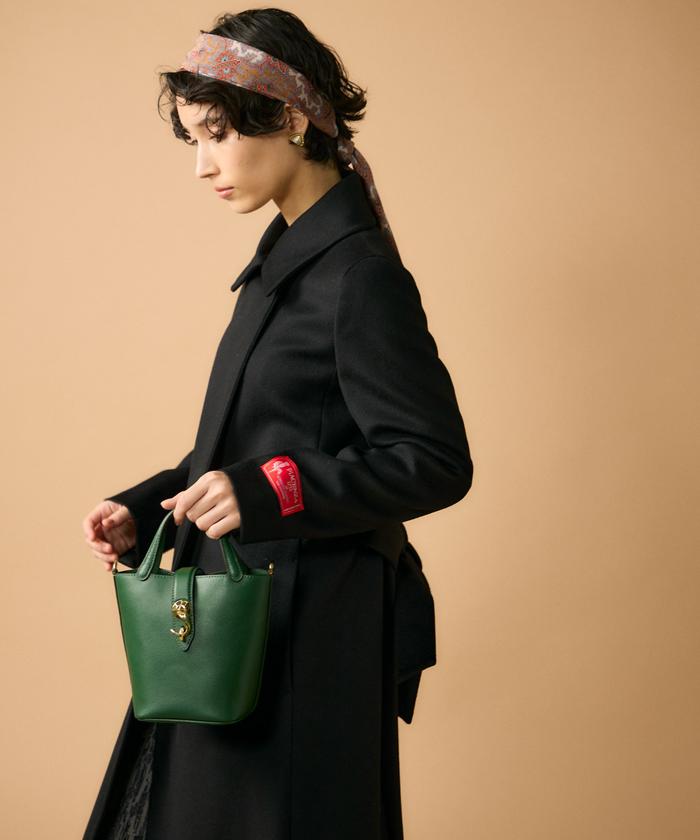 フェイバリット スキナモノ FAVORITE SUKINAMONO GLINDA BAG SMALL ハンドバッグ《DELLEST》 （グリーン） グリーン