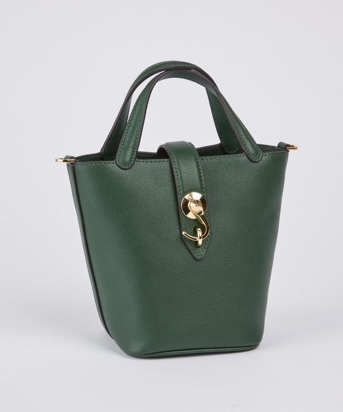 フェイバリット スキナモノ FAVORITE SUKINAMONO GLINDA BAG SMALL ハンドバッグ《DELLEST》 （グリーン） グリーン