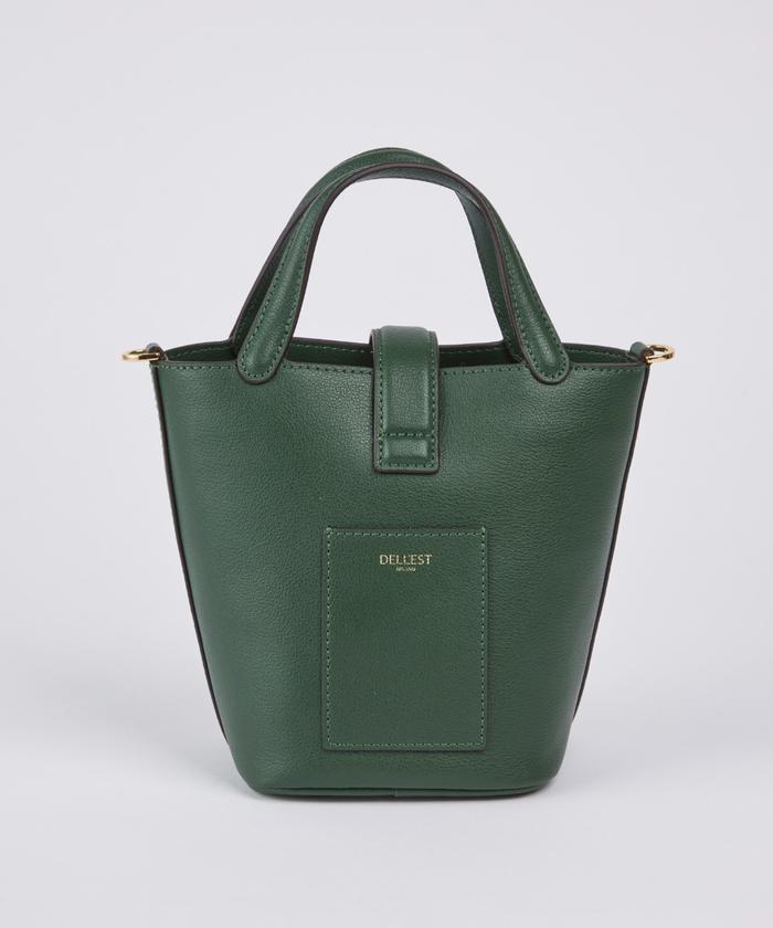 フェイバリット スキナモノ FAVORITE SUKINAMONO GLINDA BAG SMALL ハンドバッグ《DELLEST》 （グリーン） グリーン