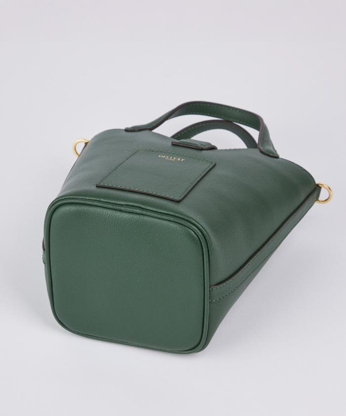 フェイバリット スキナモノ FAVORITE SUKINAMONO GLINDA BAG SMALL ハンドバッグ《DELLEST》 （グリーン） グリーン
