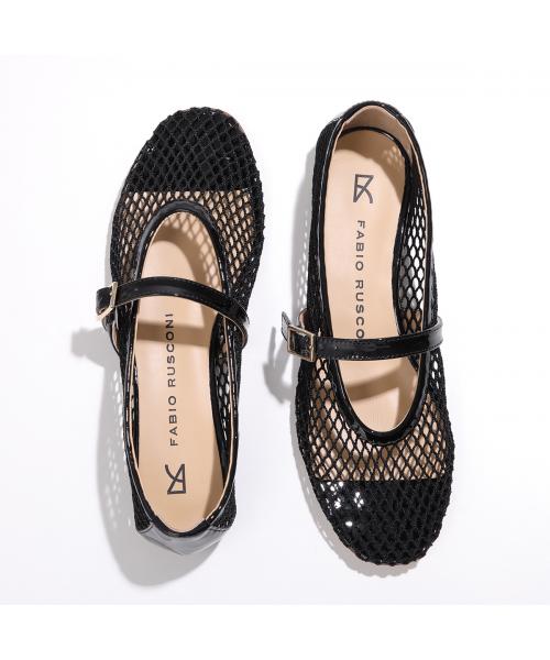 ファビオルスコーニ FABIO RUSCONI FABIO RUSCONI パンプス S 6339 VERNICE メッシュ （NERO/ブラック） NERO/ブラック