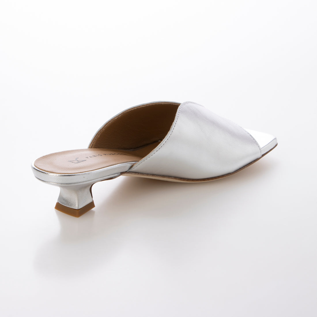 Fabio Rusconi Square Toe Slit Mule Sandals