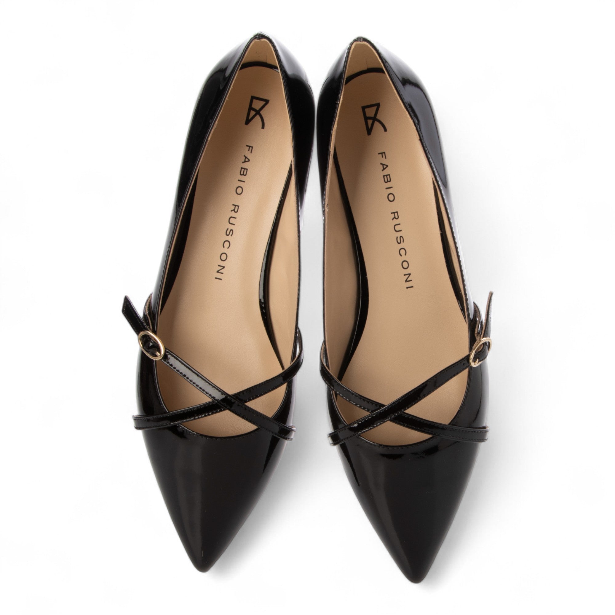FABIO RUSCONI＞CROSS FLAT Ella Patent Black – Fabio Rusconi
