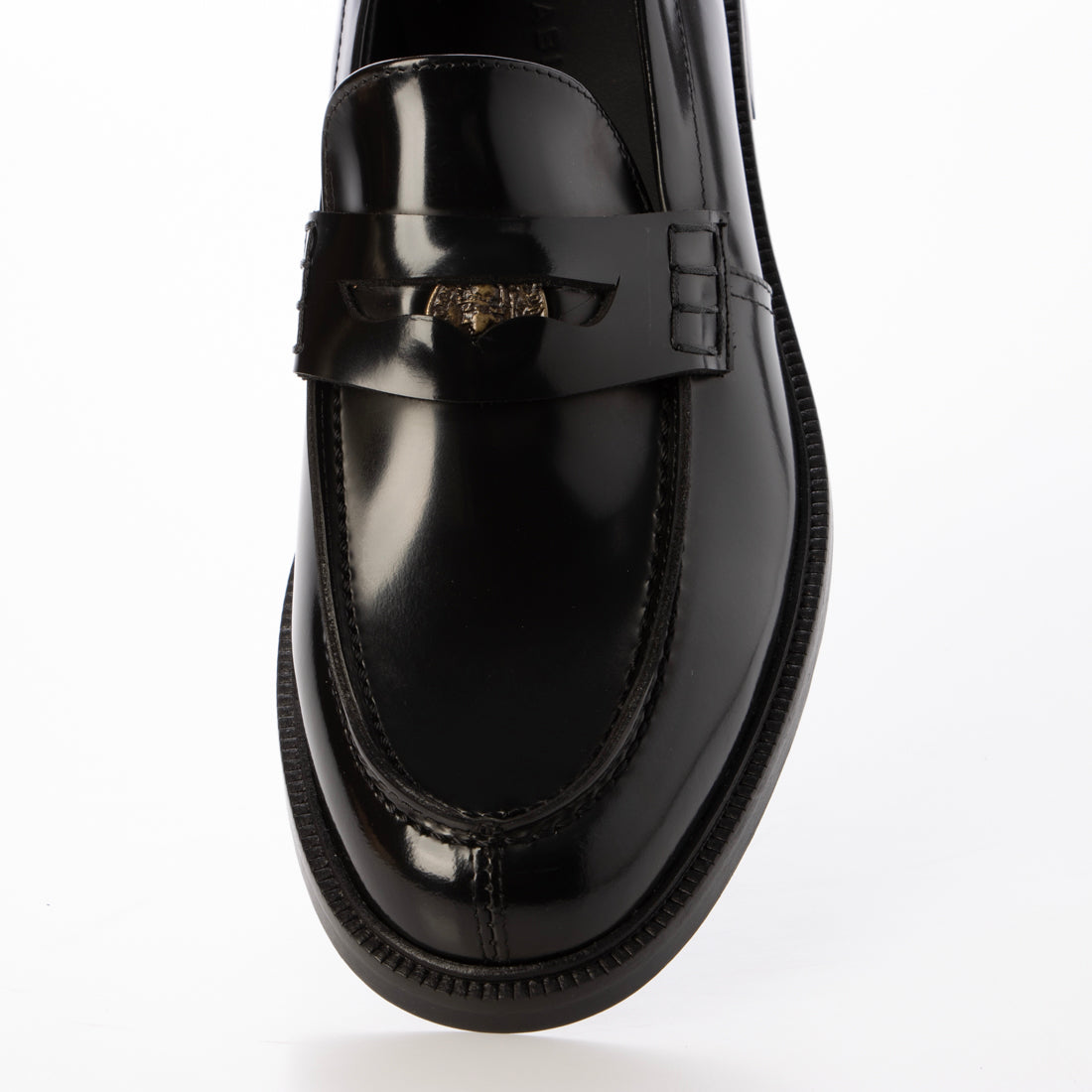 ファビオルスコーニ FABIO RUSCONI コインローファー （ブラック） ブラック