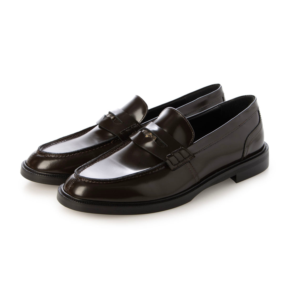 ファビオルスコーニ FABIO RUSCONI コインローファー （ブラウン） ブラウン