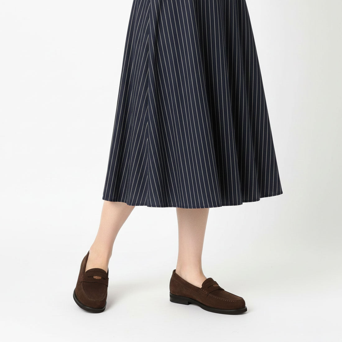 ファビオルスコーニ FABIO RUSCONI コインローファー （ブラウン） ブラウン