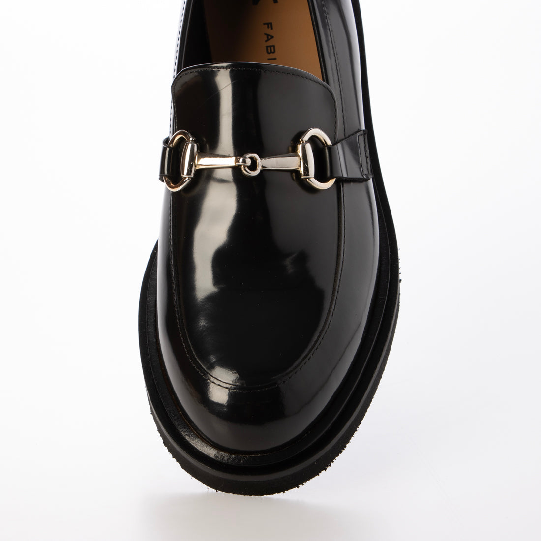 ファビオルスコーニ FABIO RUSCONI ビットローファー （ブラック） ブラック