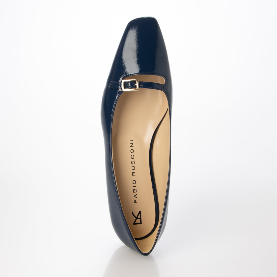ファビオルスコーニ FABIO RUSCONI パンプス （VERLUX NAVY/FIBBIA ORO） VERLUX NAVY/FIBBIA ORO