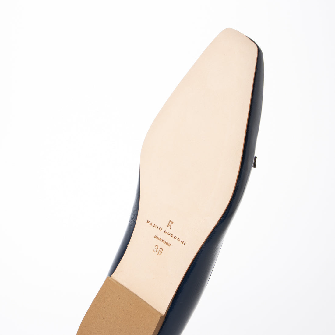 ファビオルスコーニ FABIO RUSCONI パンプス （VERLUX NAVY/FIBBIA ORO） VERLUX NAVY/FIBBIA ORO