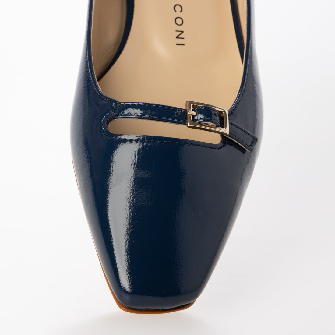 ファビオルスコーニ FABIO RUSCONI パンプス （VERLUX NAVY/FIBBIA ORO） VERLUX NAVY/FIBBIA ORO