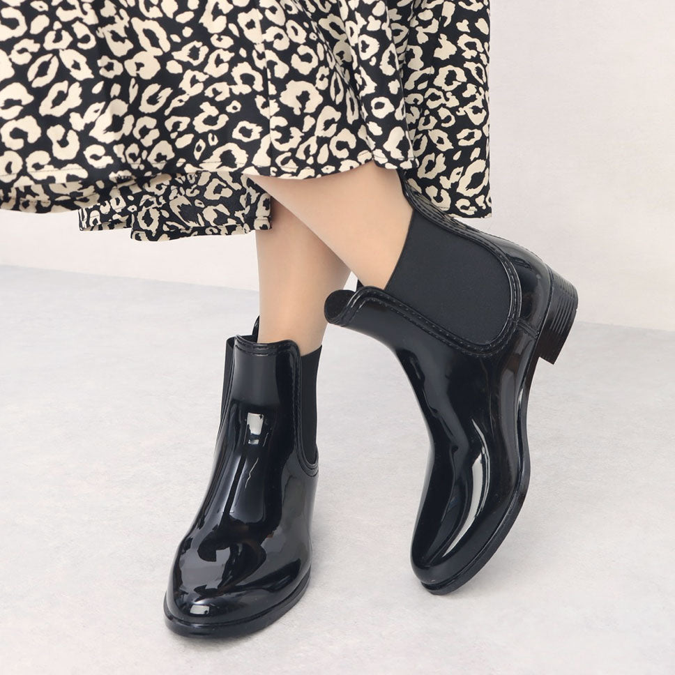 ●Fabio Rusconi short rain boots with side gore