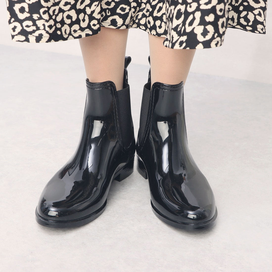 ●Fabio Rusconi short rain boots with side gore