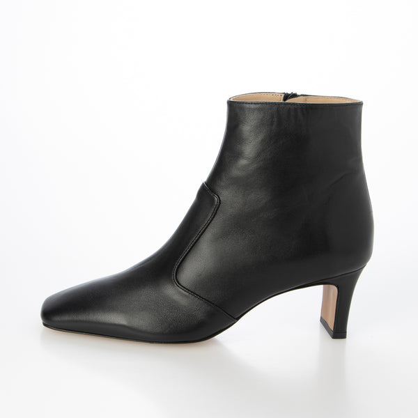 FABIO RUSCONI ショートブーツ 39 ○Fabio Rusconi Square toe short boots