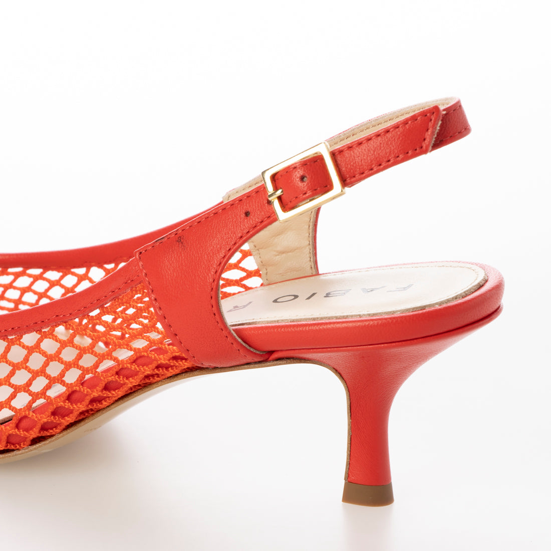 FABIO RUSCONI Back band net pumps