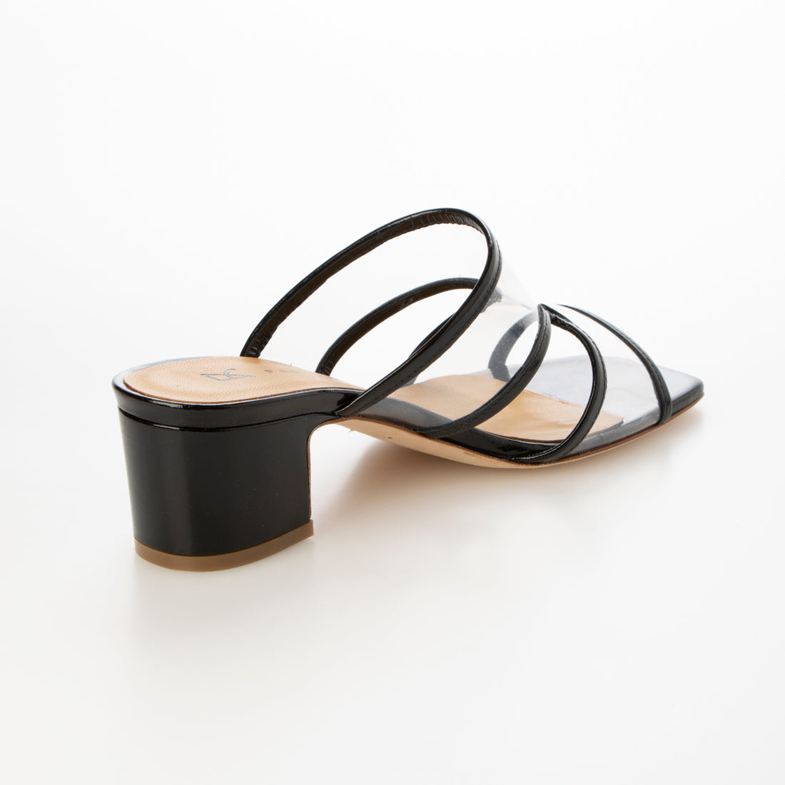 FABIO RUSCONI Open Toe Clear Sandals