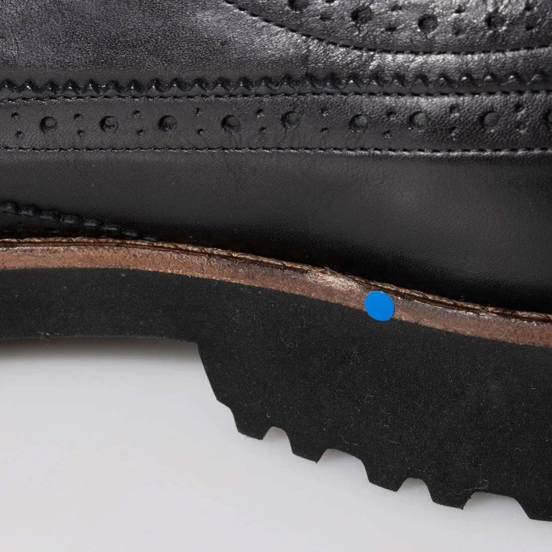 【訳あり新品】 ファビオルスコーニ FABIO RUSCONI レースアップブーツ （ブラック） ブラック