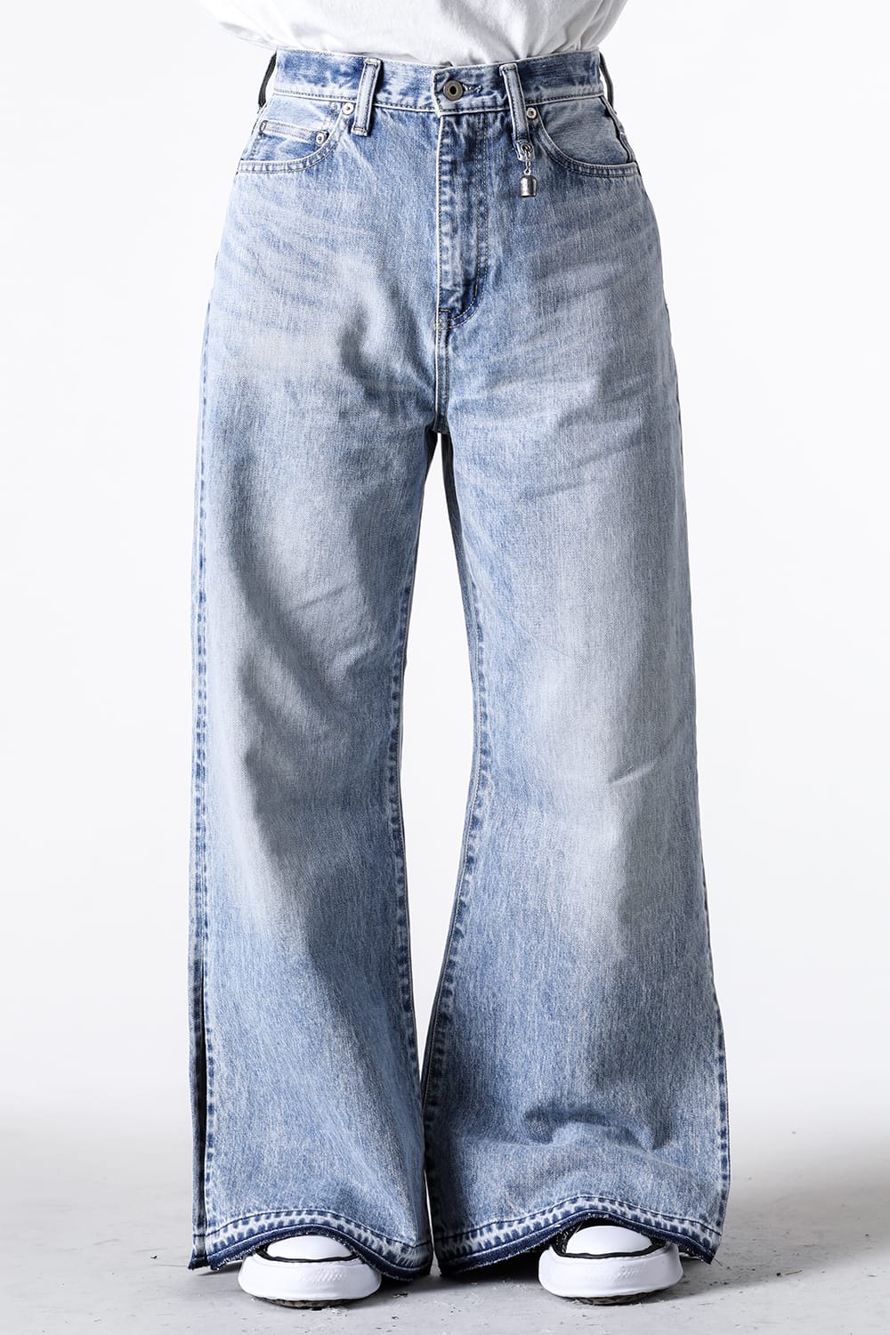 ファンダメンタル FDMTL WOMENS FIT FLARE DENIM LIGHT WASH （Indigo） Indigo