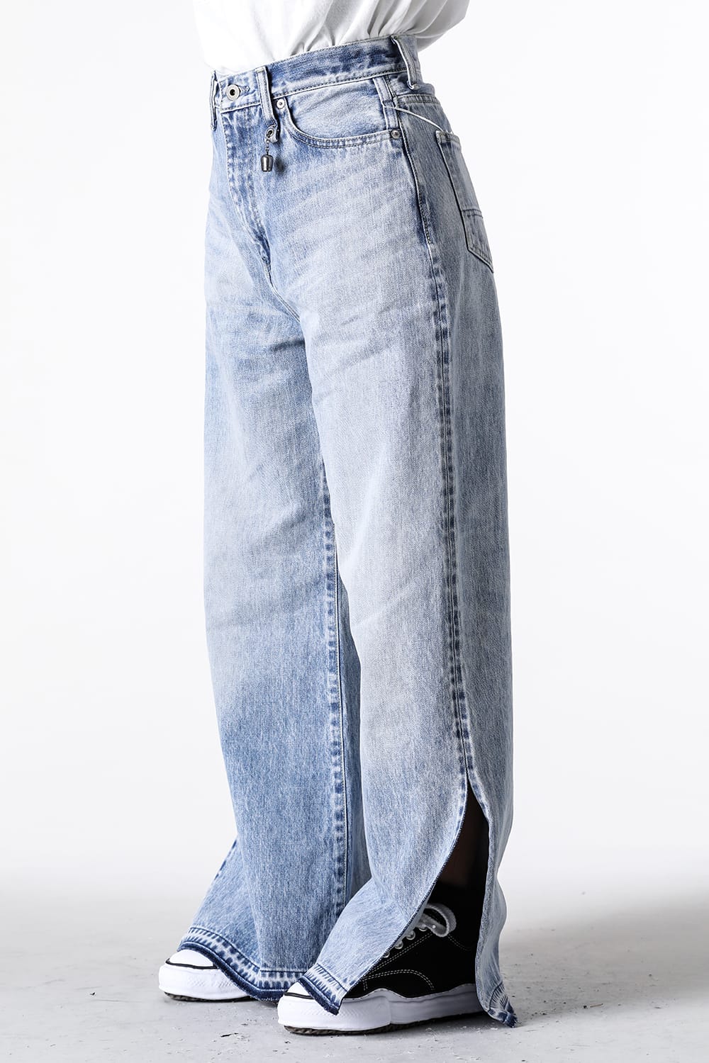 ファンダメンタル FDMTL WOMENS FIT FLARE DENIM LIGHT WASH （Indigo） Indigo