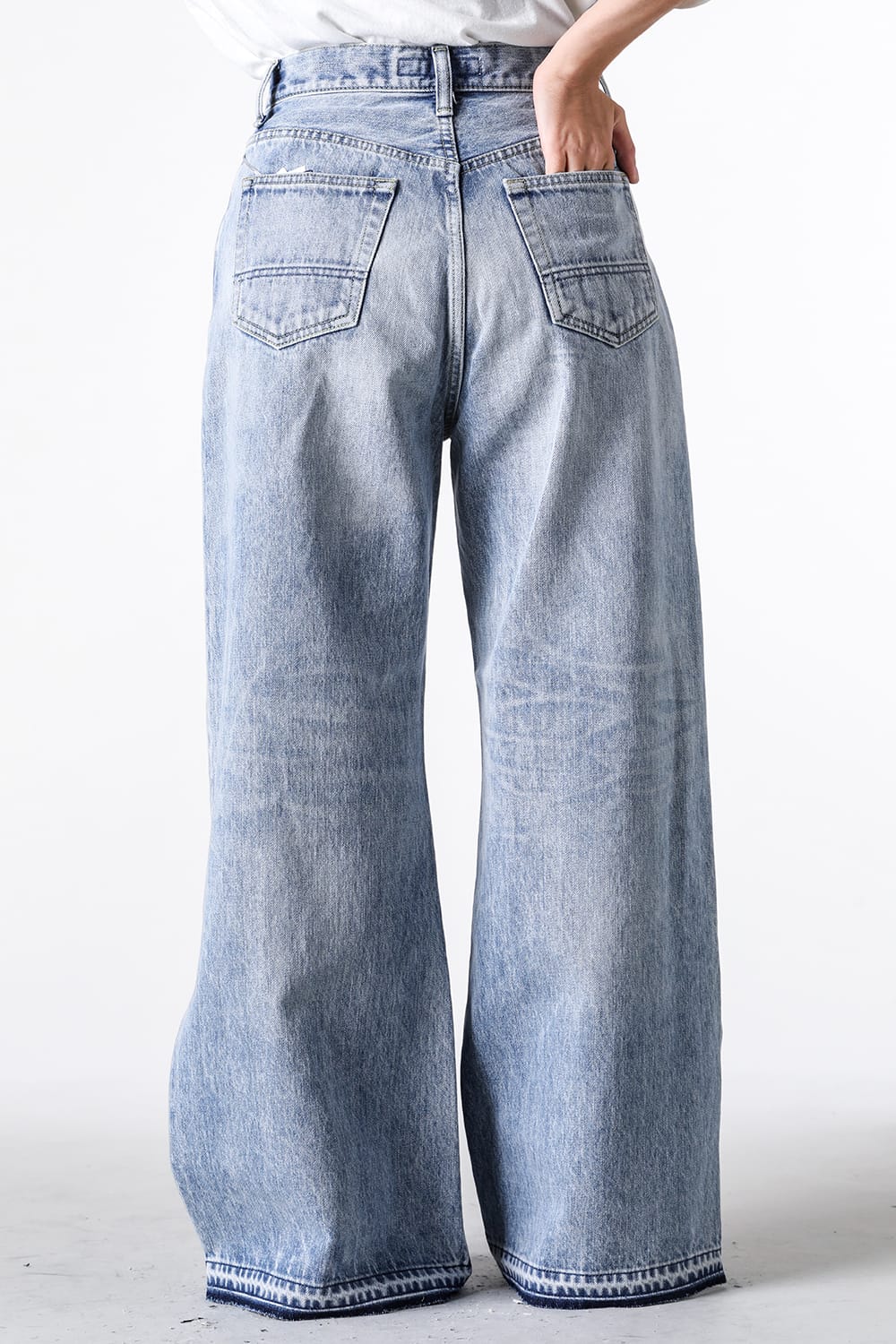 ファンダメンタル FDMTL WOMENS FIT FLARE DENIM LIGHT WASH （Indigo） Indigo