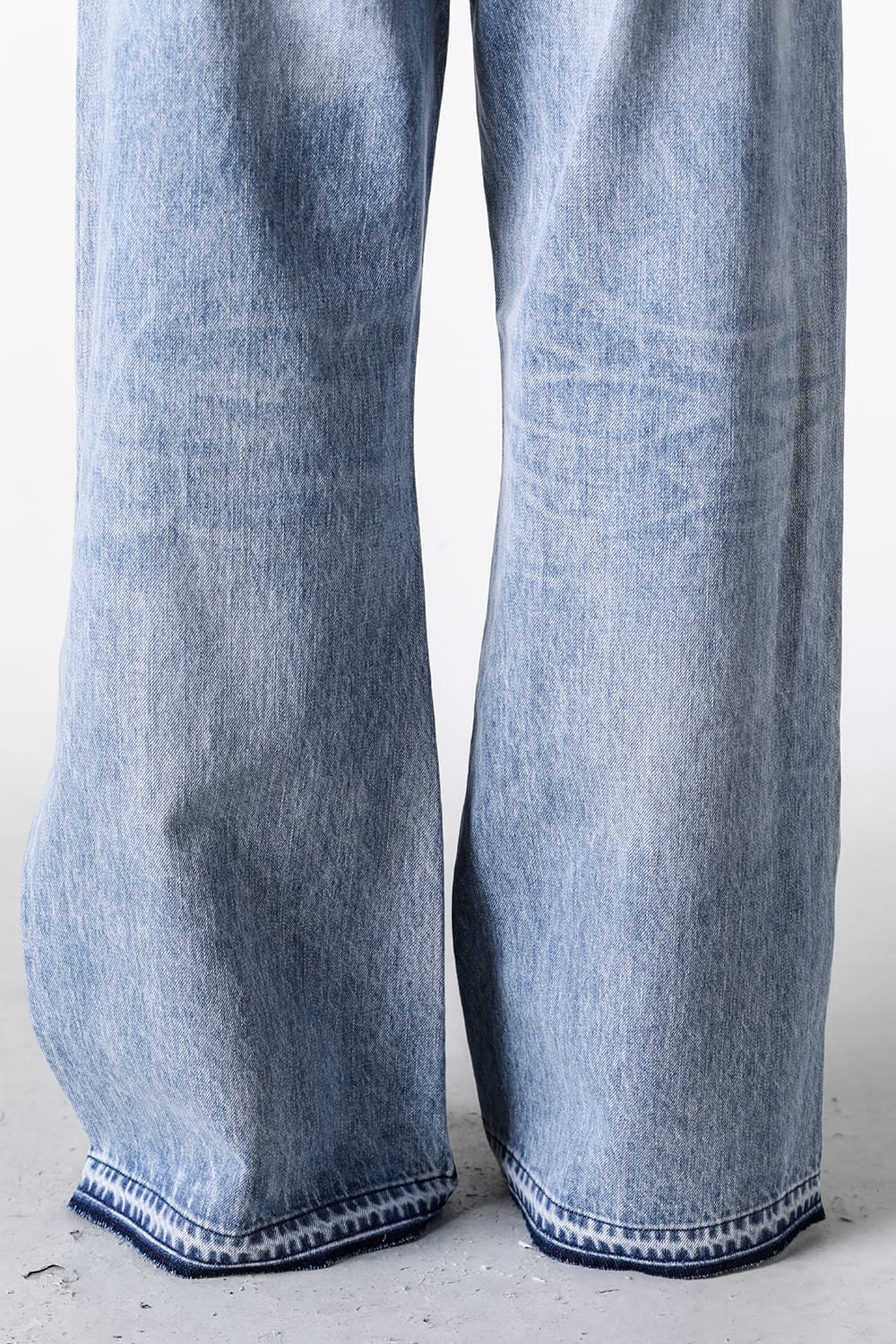 ファンダメンタル FDMTL WOMENS FIT FLARE DENIM LIGHT WASH （Indigo） Indigo