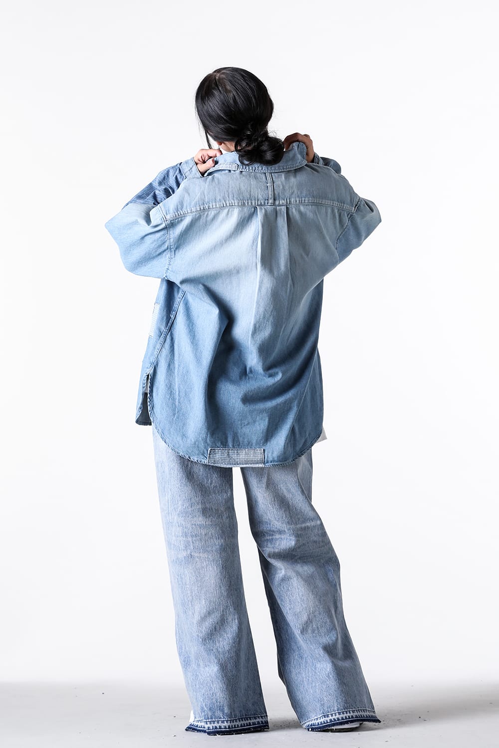 ファンダメンタル FDMTL WOMENS FIT FLARE DENIM LIGHT WASH （Indigo） Indigo